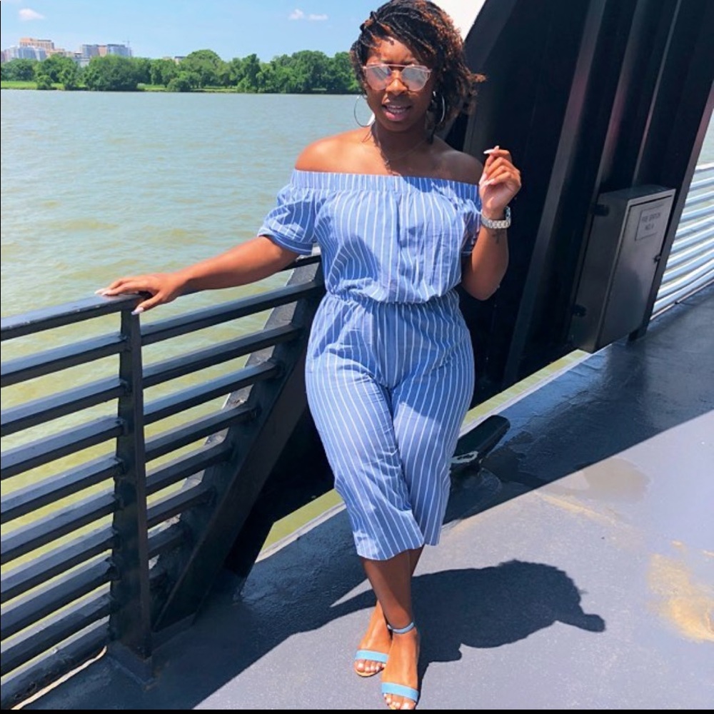 Blue Jumpsuit